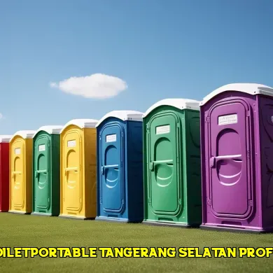 sewa toilet portable tangerang selatan profesional
